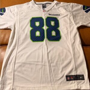 NFL White Nike Seattle Seahawks Jersey